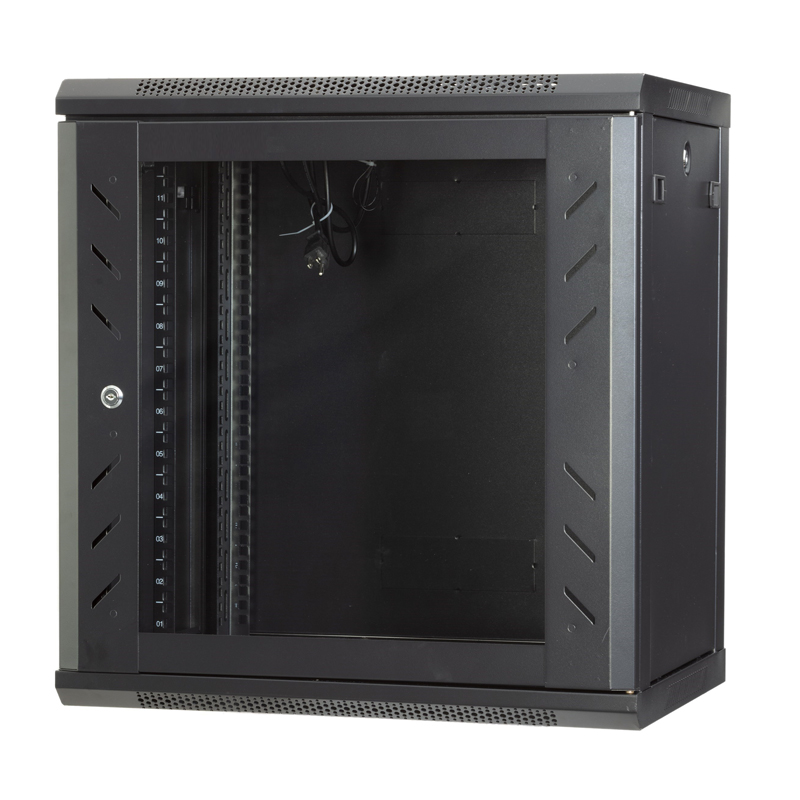 Double Section 19 Inch SPCC Wall Mount Med Network Rack Cabinet from ...